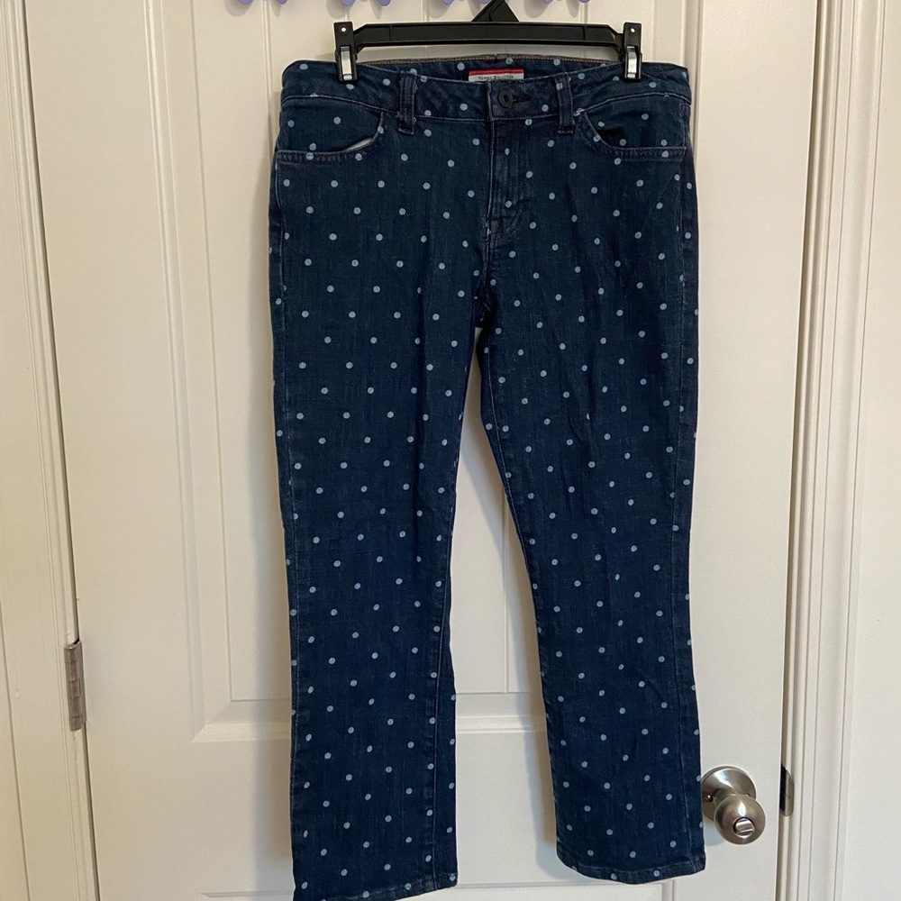 NWOT | Tommy Hilfiger women’s polka dotted‎ jeans — size 4